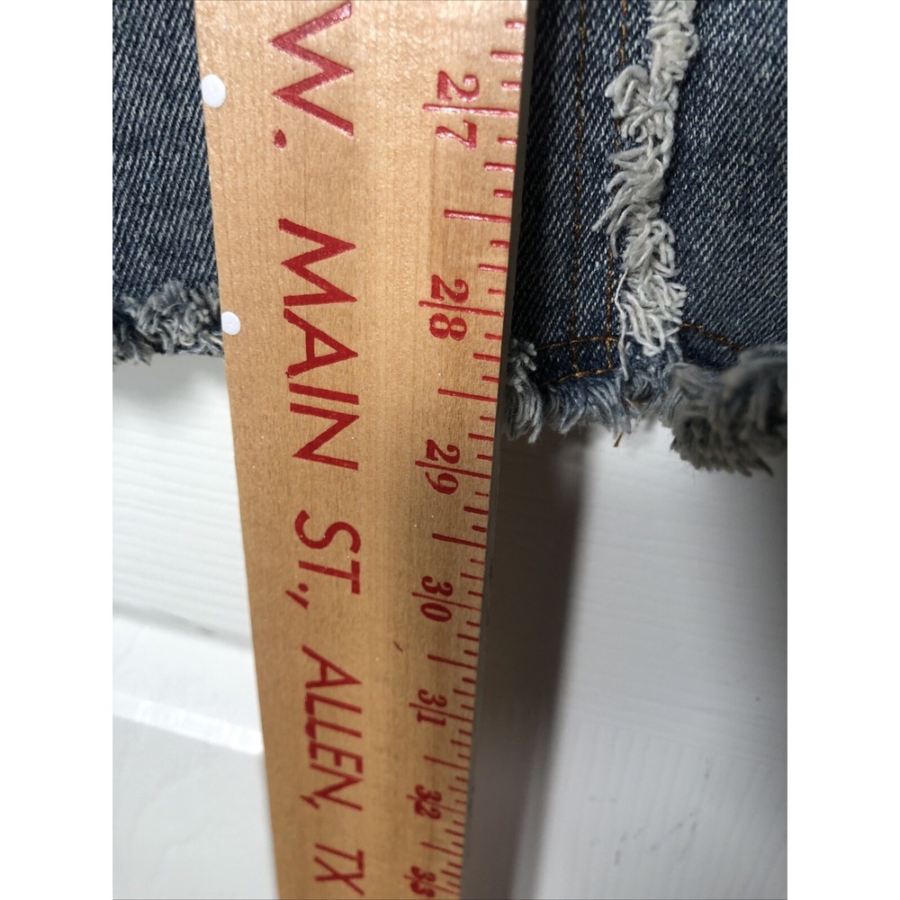 NWT GeeGee Plus - Blue Denim Jacket with Tassel Detailing & Distress - Size 1X - Picture 13 of 13